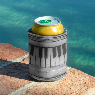 Aged Piano Can Cooler