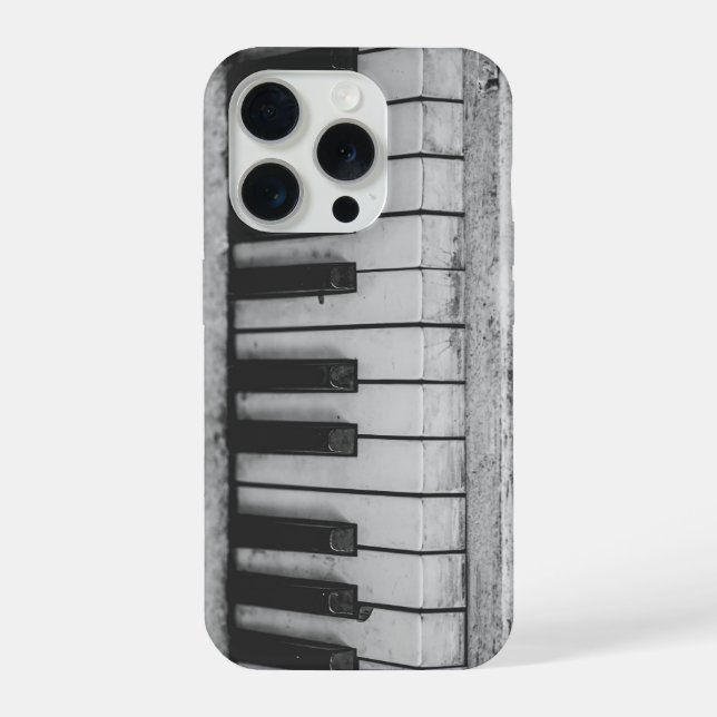 Aged Piano iPhone Case (Back)