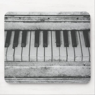 Aged Piano Mouse Pad