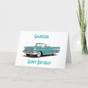 AGED TO PERFECT **GRANDSON** CLASSIC FOR SURE CARD