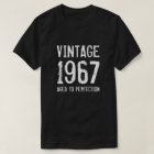 Aged to perfection 1967 men's 50th Birthday shirt