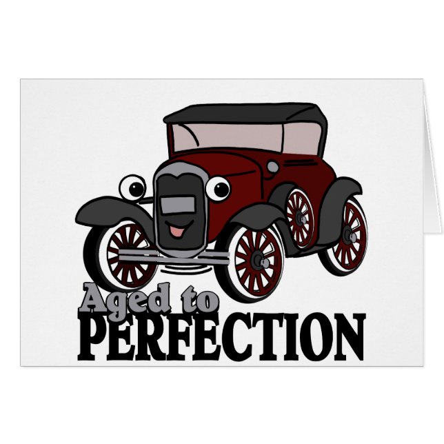 Aged to Perfection/ Antique Car (Front Horizontal)