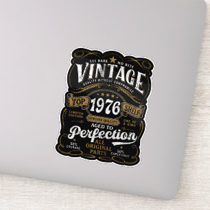 Aged To Perfection Vintage 1976 Birthday 50th
