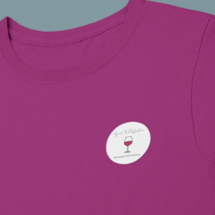 Aged To Perfection Wine 50th Birthday Classic Round Sticker
