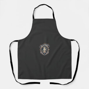 Aged To Purrfection Cat Birthday Age Vintage Vecto Apron