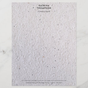 Aged Vintage Paper Minimalist Business Corporate Custom Letterhead