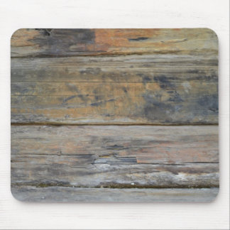 Aged Wood Boards Mousepad