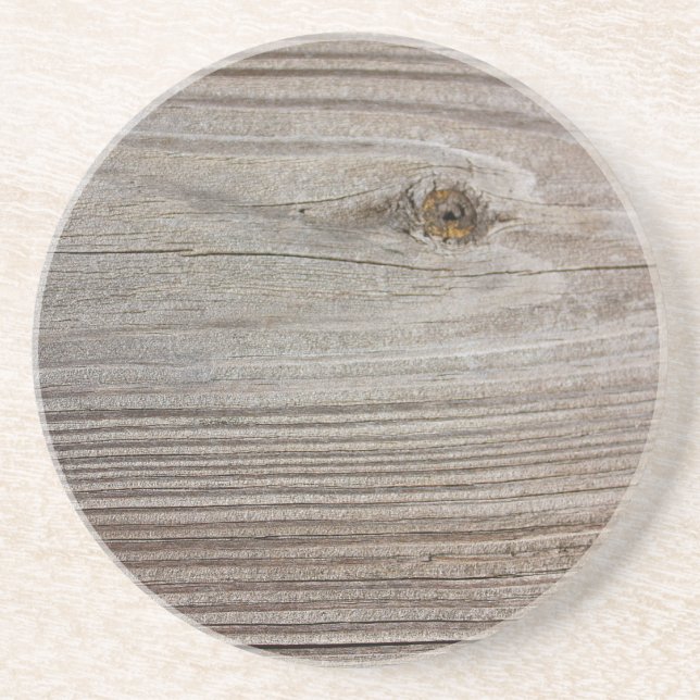 Aged Wood Coaster (Front)