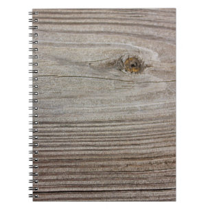 Aged Wood Notebook