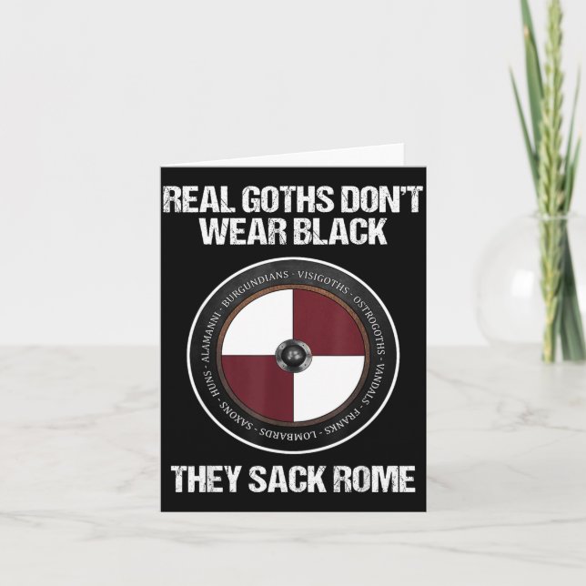 Agema Apparel Uni-adults Medieval History , Black, Card (Front)