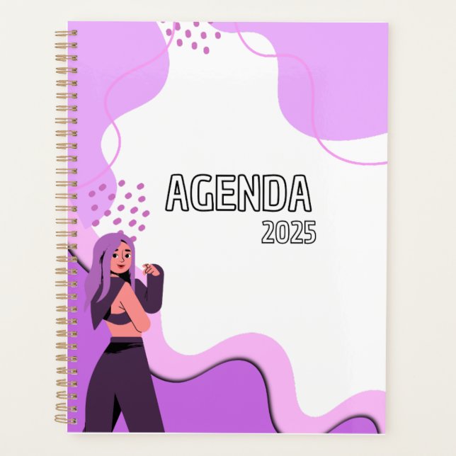 Agenda 2025: Design your year with style  (Front)