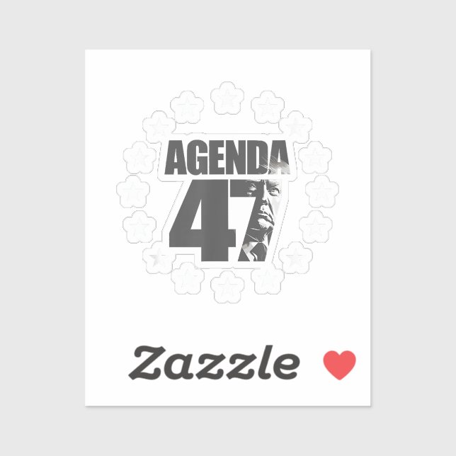Agenda 47 Patriotic Trump Re-Election Campaign Des (Sheet)