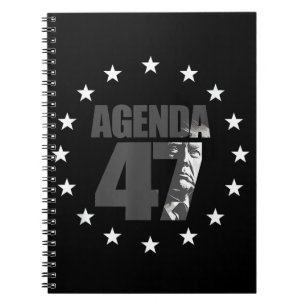Agenda 47 Patriotic Trump Re-Election Campaign Des Notebook
