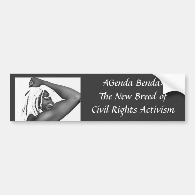 AGenda Benda:The New Breed of Civ... Bumper Sticker (Front)