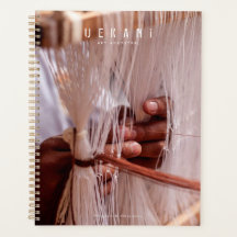 Agenda - Photo Mains d'artisan - Uekani 21x28 cm
