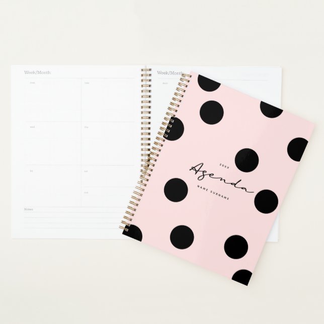 Agenda Pink Planner (Display)