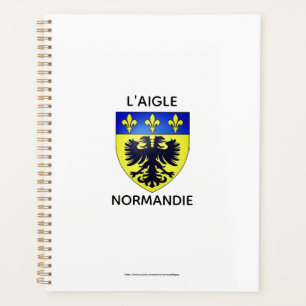 Agenda with the coat of arms of L'Aigle - Normandy