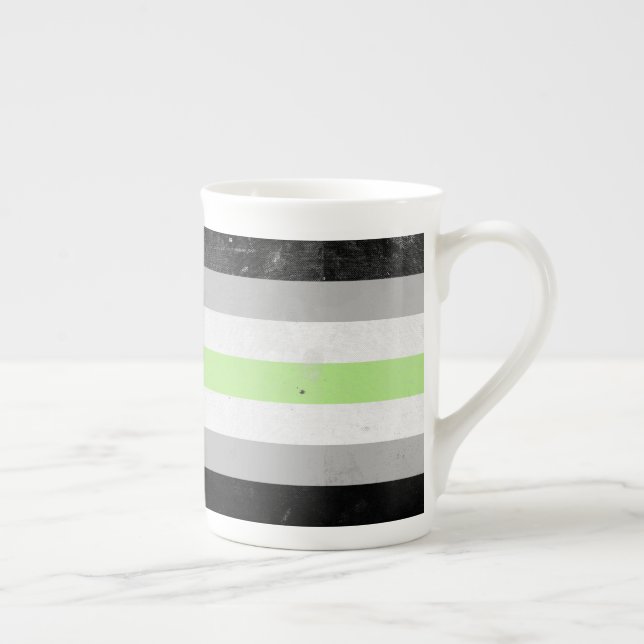 Agender Bone China Mug (Right)