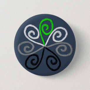 Agender Pride 6 Cm Round Badge