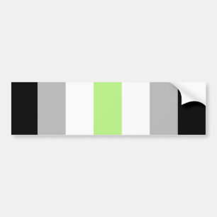 Agender Pride Bumper Sticker