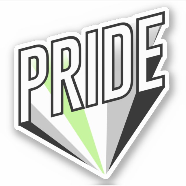 Agender Pride Burst (Front)