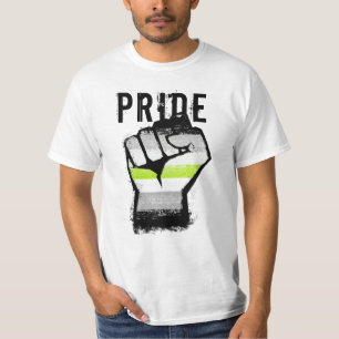 Agender Pride Fist T-Shirt