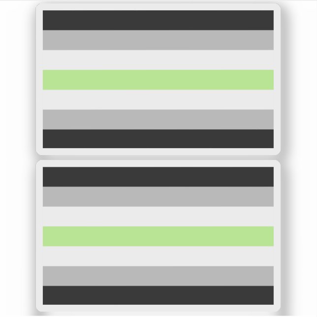 Agender Pride Flag (Front)