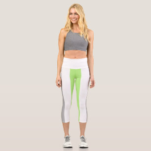 Agender Pride Flag – Agender Identity LGBTQIA+ Capri Leggings