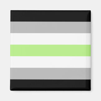 Agender Pride Flag – Agender Identity LGBTQIA+ Magnet