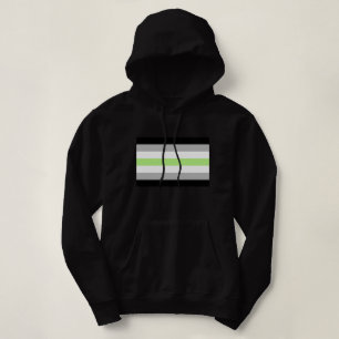 Agender Pride Flag Hoodie