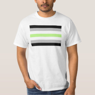 Agender Pride Flag T-Shirt
