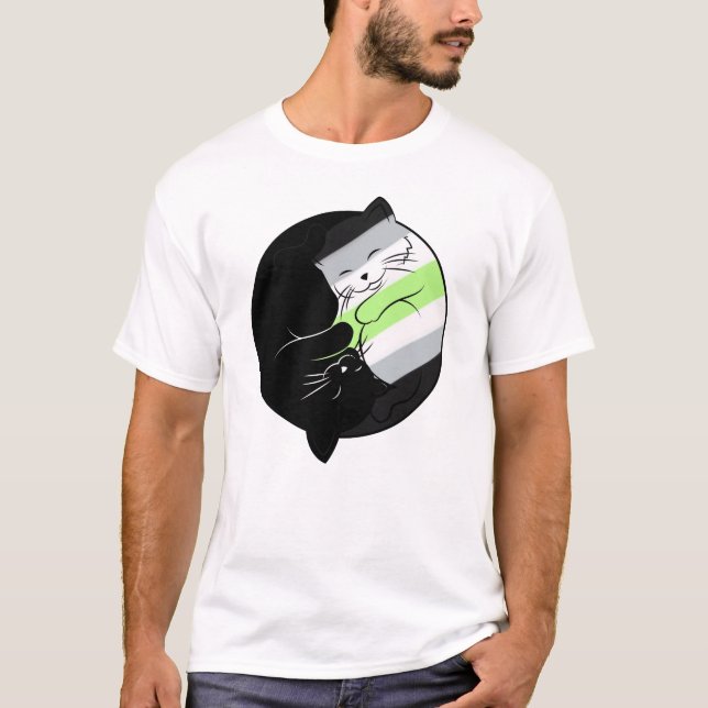 Agender Pride Nonbinary Transgender LGBT LGBTQ T-Shirt (Front)