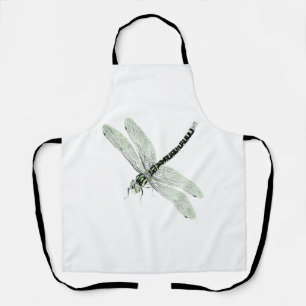 Agender Pride Vintage Dragonfly Art Apron