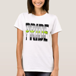 Agender Pride Word T-Shirt