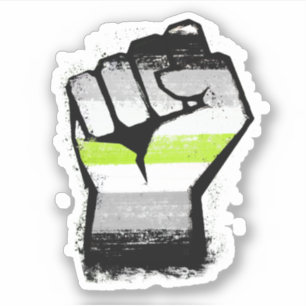 Agender Protest Fist