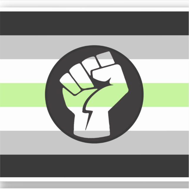 Agender Protest Flag (Front)