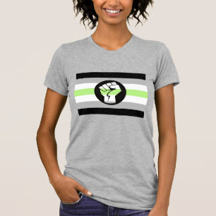 Agender Protest Flag T-Shirt
