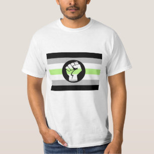Agender Protest Flag T-Shirt