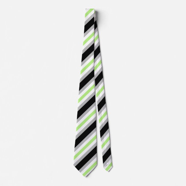 Agender Stripes   Tie (Front)