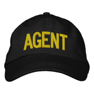 AGENT EMBROIDERED HAT