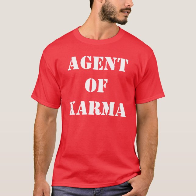 Agent of Karma T-Shirt (Front)