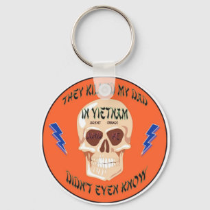 Agent Orange Key Ring