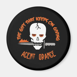 Agent Orange The Gift DARK Magnet