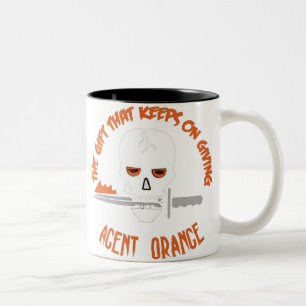 Agent Orange The Gift DARK Two-Tone Coffee Mug