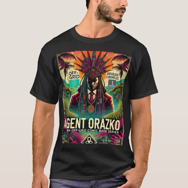 AGENT ORAZKO ISSUE 1 COVER T-Shirt (Front)