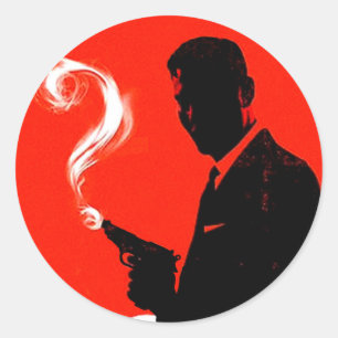 Agent Secret Classic Round Sticker