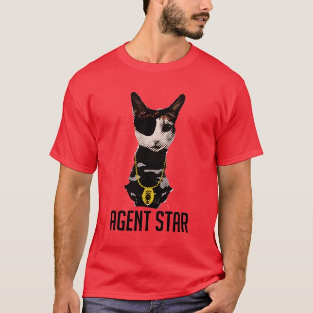 Agent Star Pop Art T-Shirt (Front)