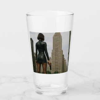 Agentin Black Poster Glass