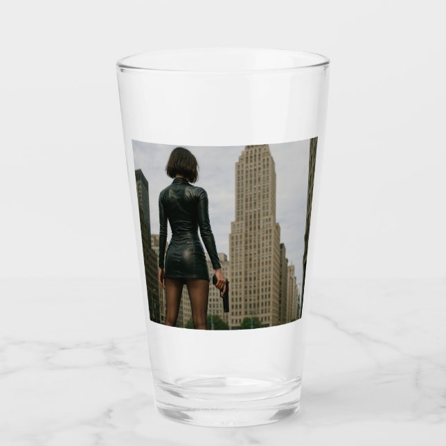 Agentin Black Poster Glass (Front)