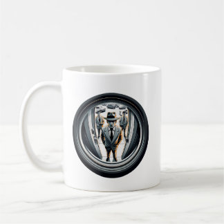 Agents in Grey at the Door | Fisheye Coffee Mug